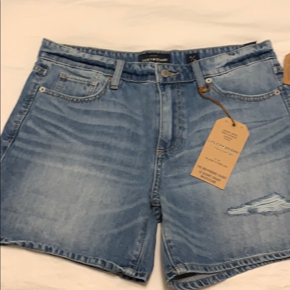 Lucky Brand denim boyfriend shorts 6/28